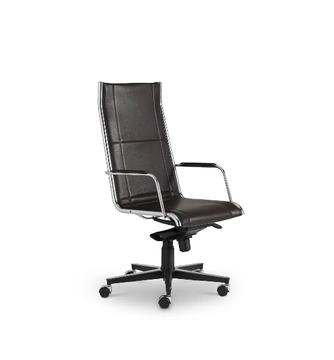 BLADE - High-back leather executive chair by i 4 Mariani - view 3